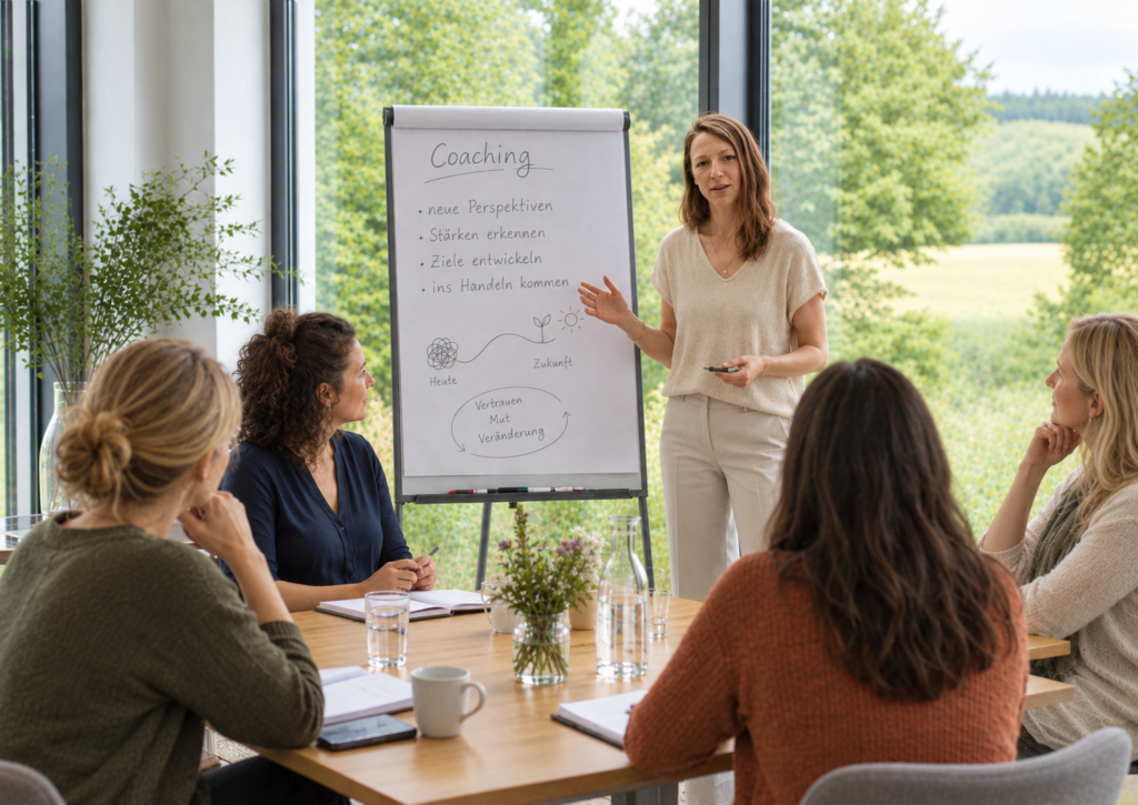 Services Tagesseminar coaching selbstführung für frauen in führung